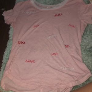 super soft pink t shirt